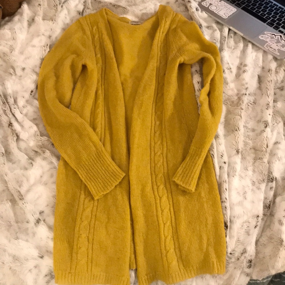 Yellow Cardigan